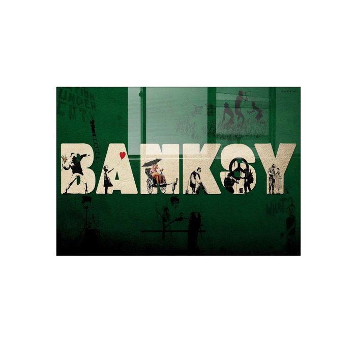 Wallity Cuadro Decorativo de Vidrio Templado Multicolor 70 x 100 cm Wallity Cuadro Decorativo de Vidrio Templado Multicolor 70 x 100 cm